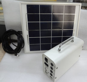 Light Weight Portable Solar Rechargeable Battery 12V 7AH For Home Lighting System