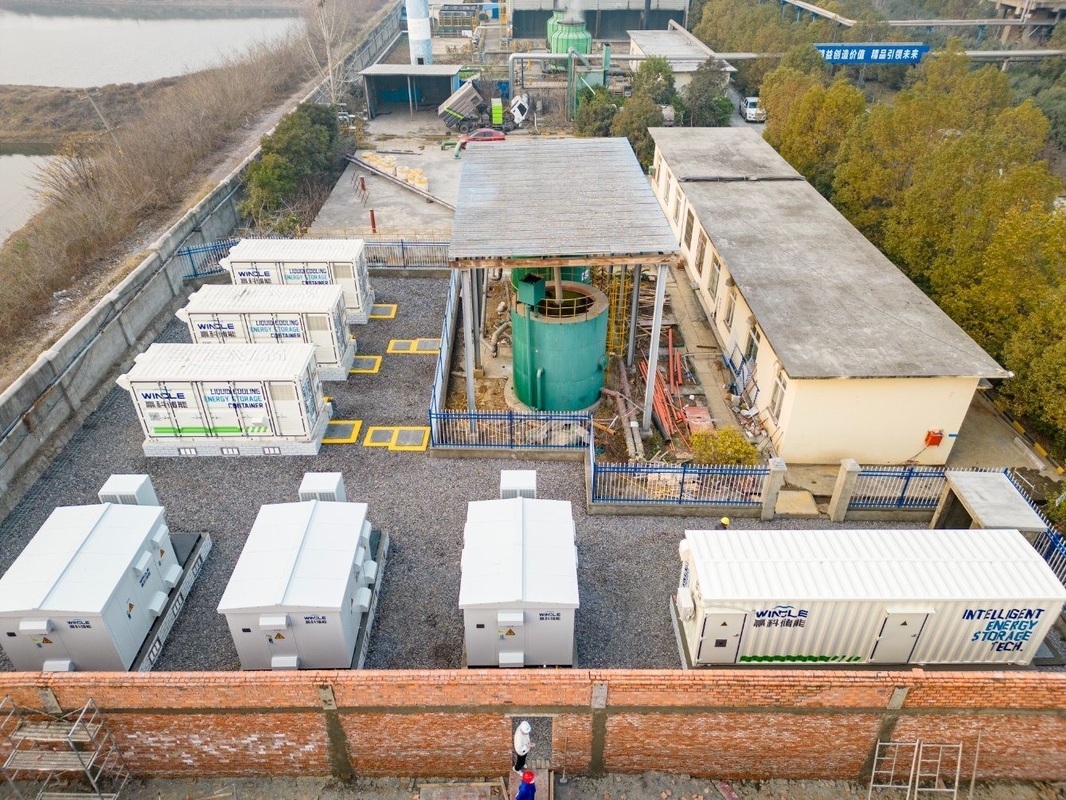 고전압 20FT 컨테이너 5MWh ESS 전력 공급 및 백업 전력