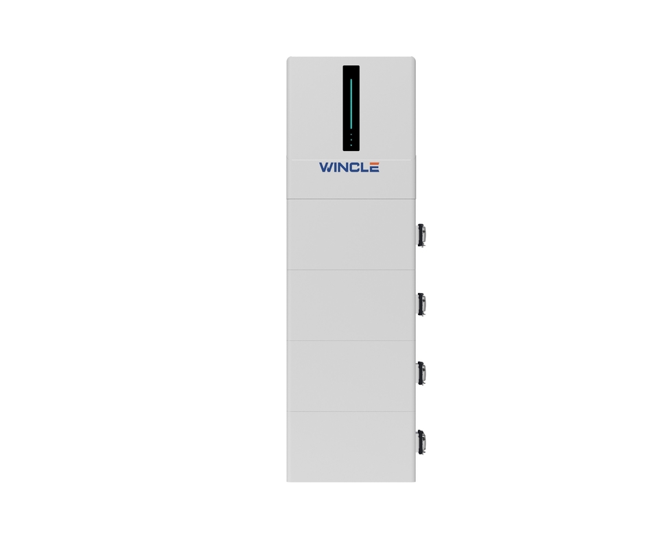 IEC61000 20.48kwh 전력 벽 배터리 시스템 6000 주기 수명 가정 백업 및 태양 에너지